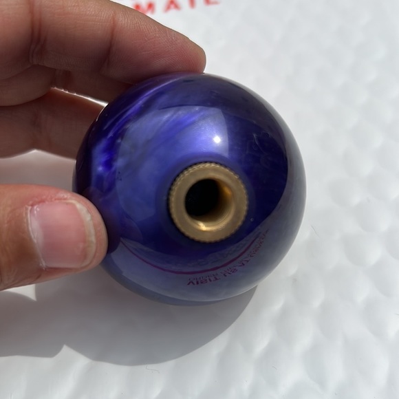 Resin Shifter Knobs‎ Red Sparkle & Blue Swirl Universal Car Accessory EUC - Picture 3 of 11
